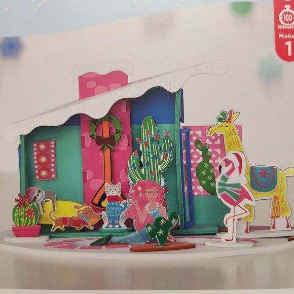 Christmas DIY Mermaid House 59 Pcs Creatology Brand New - Picture 2 of 4